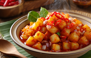 Jualan modal Rp100 ribu saat puasa (Foto: Reve Art AI)