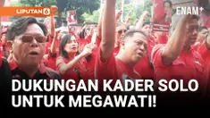 Ratusan Kader Solo Dukung Megawati Pimpin PDIP Lagi!