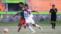 Laga FC akhirnya meraih kemenangan pertama setelah mengalahkan Sidoarjo United 1-0 (6/8/2016). Sayangnya kemenangan itu jadi satu-satunya yang diraih Laga FC sepanjang penyisihan Grup 6 ISC B. (Bola.com/Fahrizal Arnas)