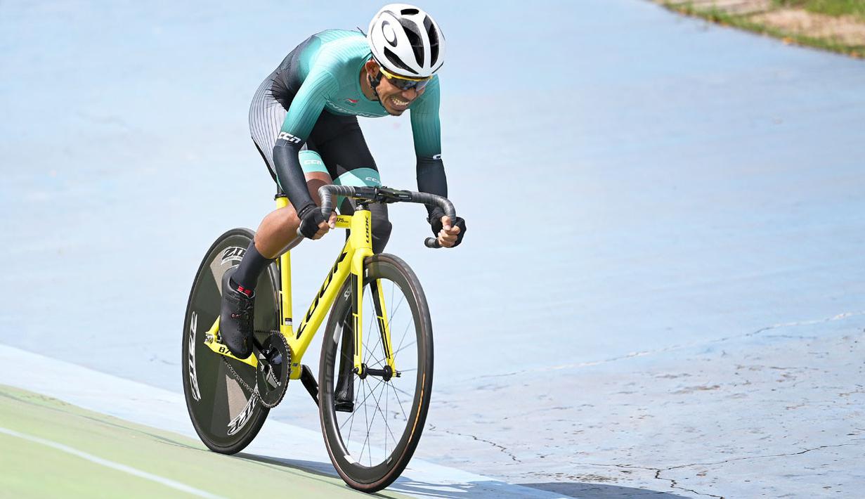 Di Paralimpiade Tokyo 2020, Fadli akan tampil pada nomor 1000 m Time Trial C4-5 Putra dan 4000 m Individual Pursuit C4 Putra. Fadli berharap do'a dan dukungan dari segenap rakyat Indonesia akan menjadi motivasi lebih untuk mengeluarkan kemampuan terbaiknya. (Foto: Dok. NPC Indonesia)