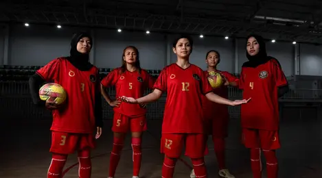 Tim Futsal Tuli Indonesia Sabet Medali Perak di Ajang SEA Deaf 2022