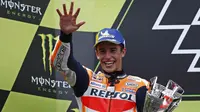 1. Marc Marquez (Honda) - 115 Poin. (AP/Eric Alonso)