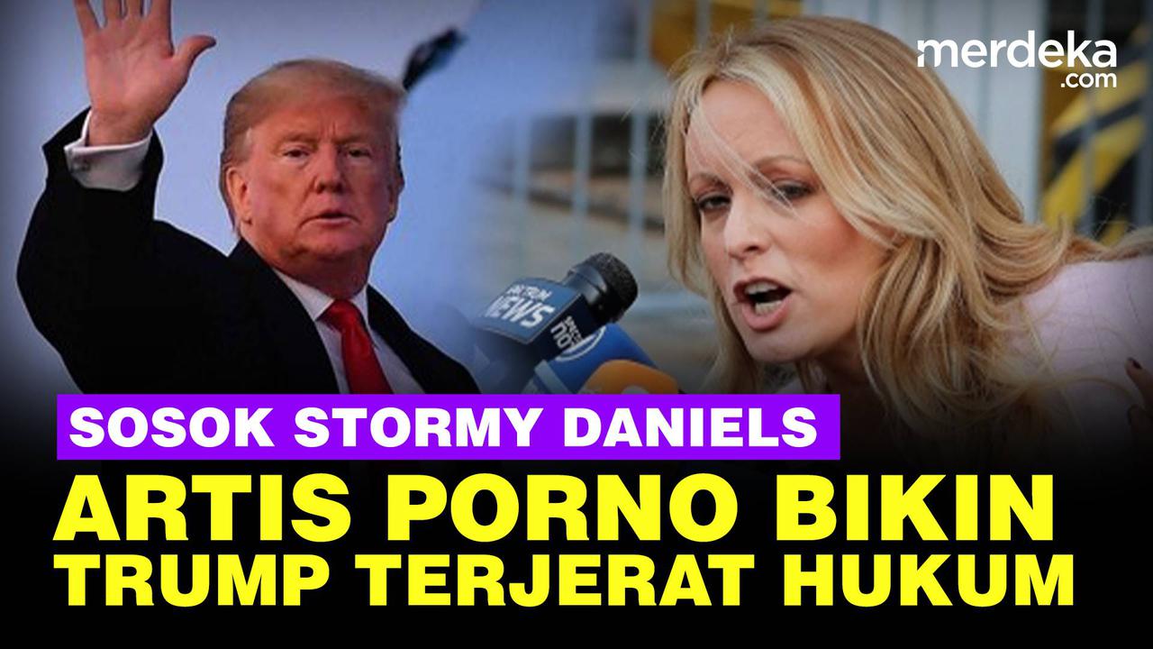 VIDEO: Stormy Daniels, Artis Porno Buat Trump jadi Presiden AS Pertama Terjerat Hukum
