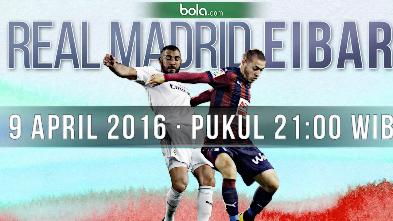 Real Madrid vs Eibar (Bola.com/Samsul Hadi)