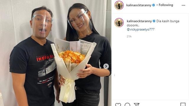 Kalina Ocktaranny - Vicky Prasetyo (Foto: Instagram/@kalinaocktaranny)