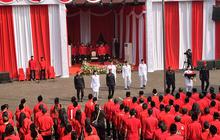 Saat Upacara Hari Pancasila, Hasto Soroti Gejala Menguatnya Militerisme di Indonesia