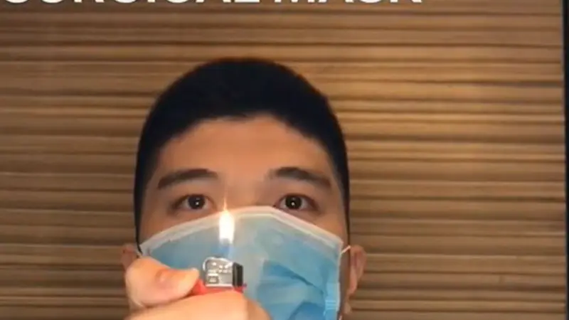 Pria Ini Pakai 6 Jenis Masker untuk Tunjukkan Kekuatannya Saat Dipakai, Viral di TikTok