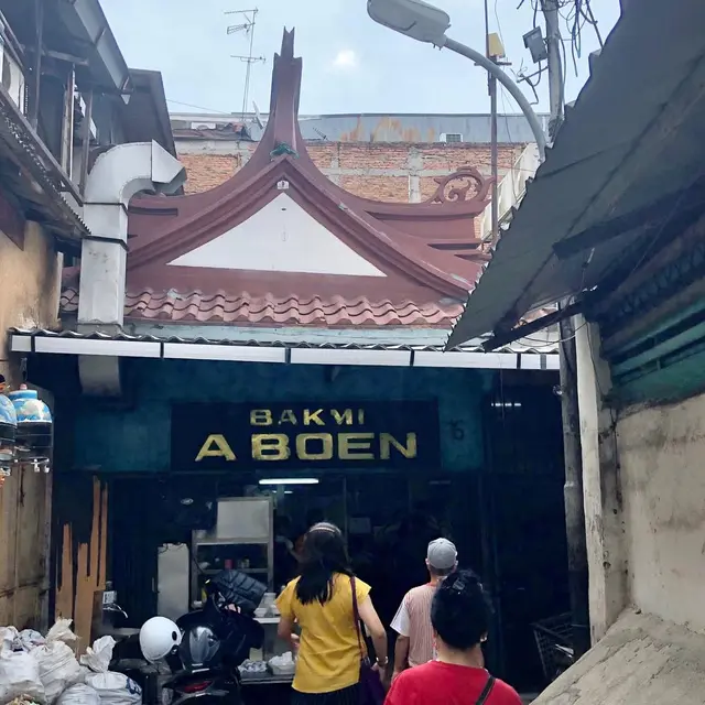 Bakmi Aboen gg kelinci, ps baru, jkt