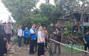 Lokasi dua lansia tewas tersengat listrik di Dusun Benrangnge, Desa Padaelo, Kecamatan Mattiro Bulu, Kabupaten Pinrang, Sulawesi Selatan. (Liputan6.com/Fauzan)