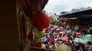 Suasana perayaan Tahun Baru Imlek 2019 di Vihara Dharma Bhakti Petak 9, Glodok, Jakarta Barat, Selasa (5/2). (Merdeka.com/Imam Buhori)
