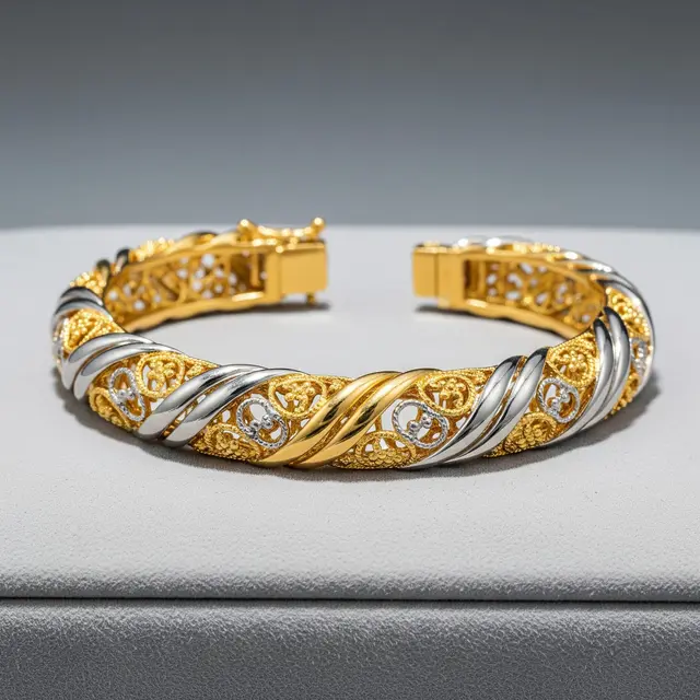 9 Model Gelang Emas 50 Gram 22 Karat dengan Desain Eksklusif, Mewah dan Berkelas