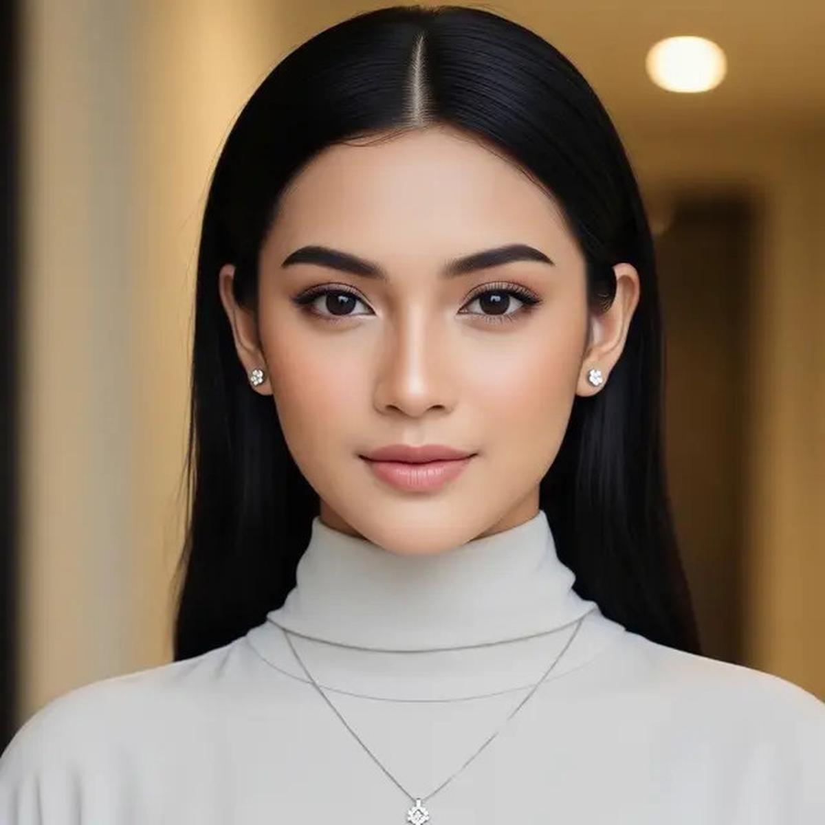 9 Model Rambut Panjang Lurus Belah Tengah Kekinian, Tampil Stylish Setiap Hari