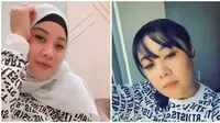 Puput mantan istri Doddy Soedrajat unggah video tanpa hijab. (Sumber: Instagram/puput100ly/TikTok/puput.100ly)