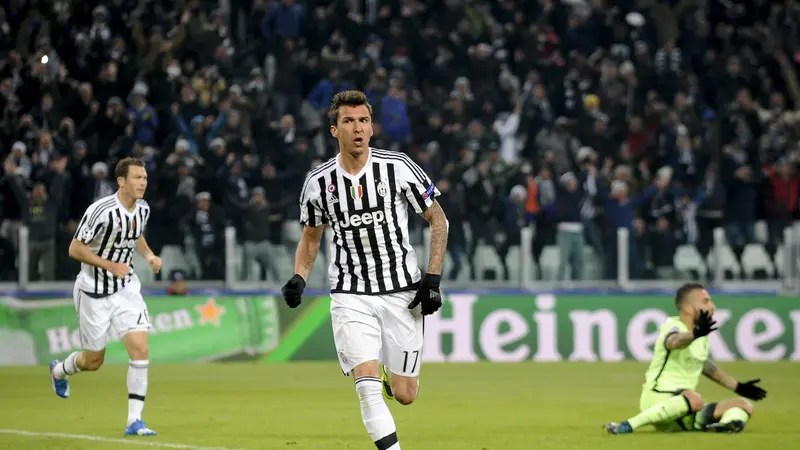 Striker Juventus, Mario Mandzukic (Liputan6.com)