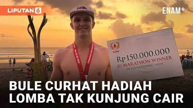 Sebuah curhatan seorang bule di Bali viral di media sosial. Pelari Australia bernama Jack Ahearn dirundung kecewa usai memenangkan Indonesia International Marathon 2022. Ia tak kunjung menerima hadiah Rp 150 juta usai menjuarai kategori pria internas...