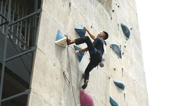 Hidup Sehat Tangkal Covid-19 dengan Olahraga Panjat Tebing
