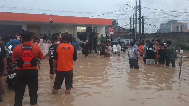 Banjir melanda Kota Bekasi