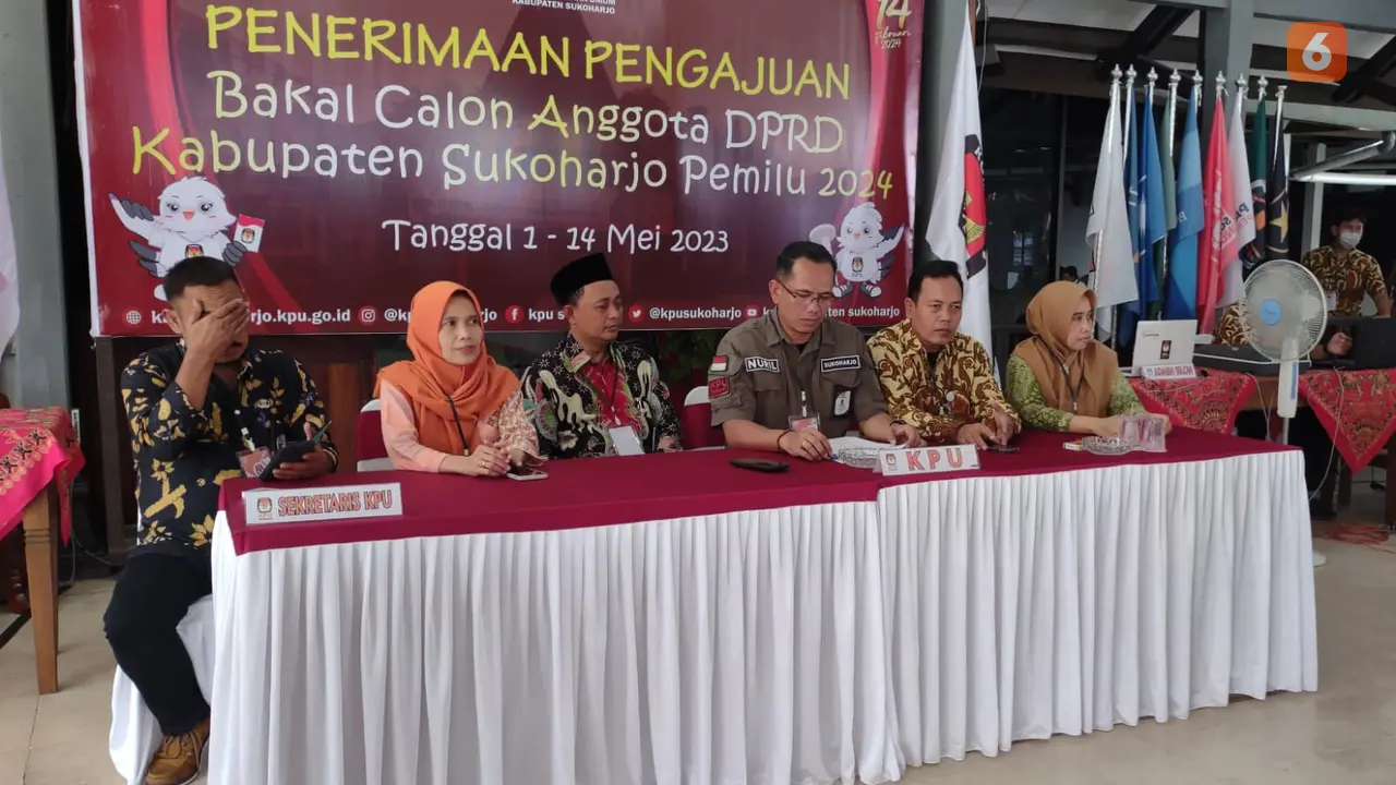 KPU Sukoharjo Mulai Verifikasi Dokumen Bacaleg dari 18 Parpol Terdaftar