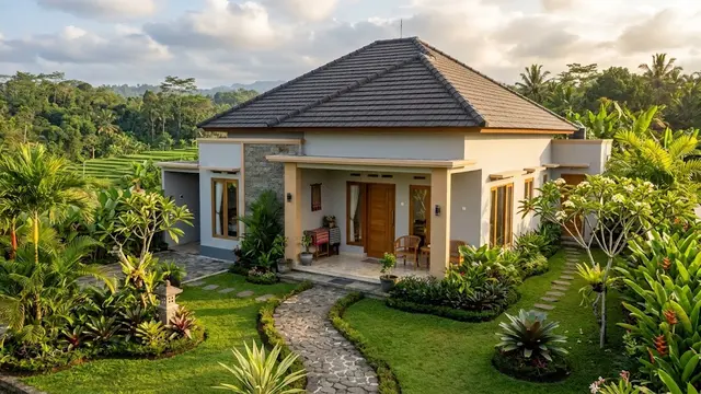 Kombinasi Warna Cat Rumah Abu-Abu Muda yang Elegan/AI Generated