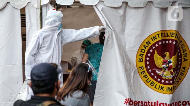 BIN Gelar Tes Swab Massal di Gedung KPU