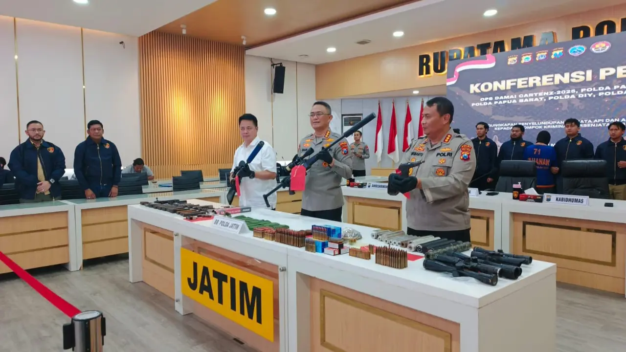 Senjata Ilegal KKB Papua