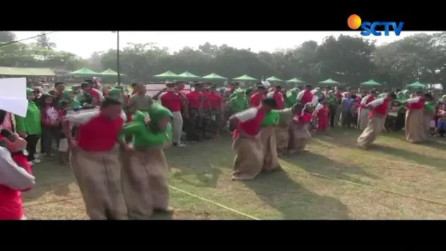 HUT ke-72 RI, Kopassus Gelar Lomba Gendong Istri