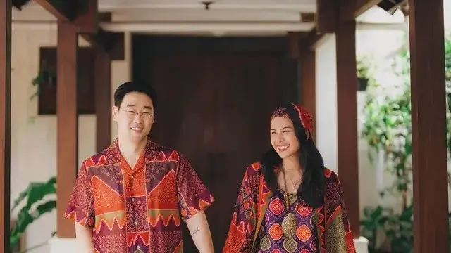 Maudy Ayunda dan Jesse Choi tampil dengan gaya yang lebih berani di momen Lebaran.