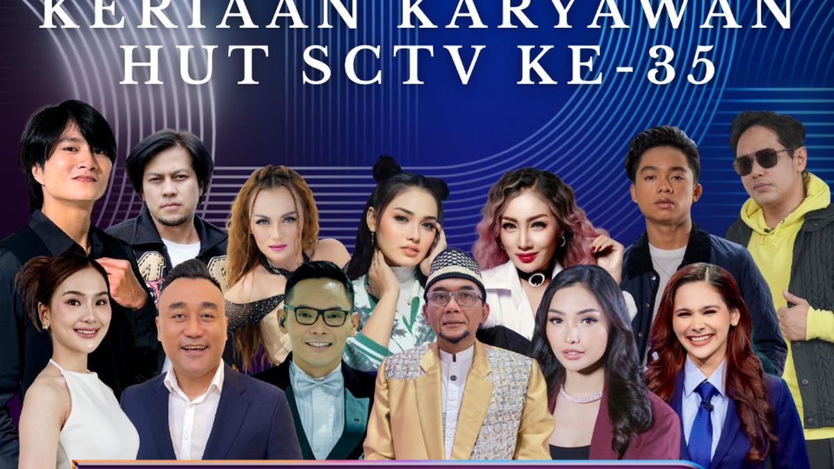 Karyawan Rayakan HUT Ke-35 SCTV, Gelar Aneka Permainan Seru yang Meriah