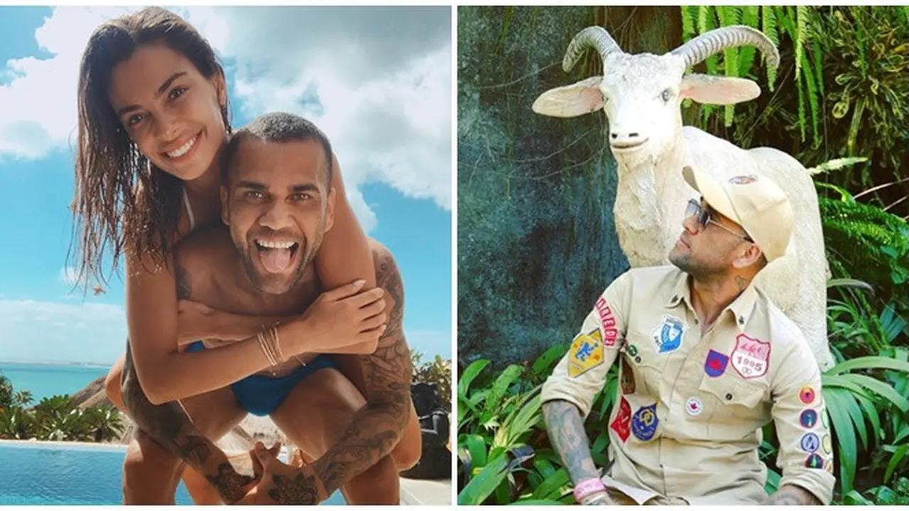 Momen Kebersamaan Dani Alves Pemain Timnas Brazil dan Istri Liburan di Bali