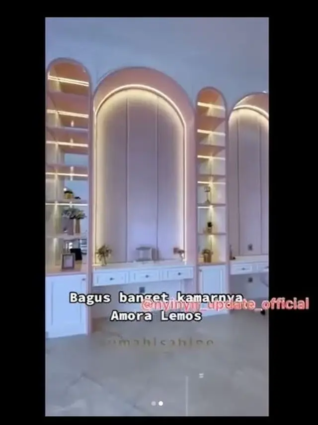 Kamar Amora Lemos (Instagram/rumpi_gosip)