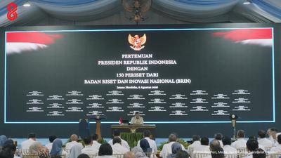 Terima 150 Periset BRIN di Istana, Prabowo Tegaskan Pentingnya Penguasaan Sains dan Teknologi