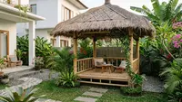 6 Model Gazebo Mini untuk Slow Living di Pekarangan Rumah, Sudut Santai Menenangkan