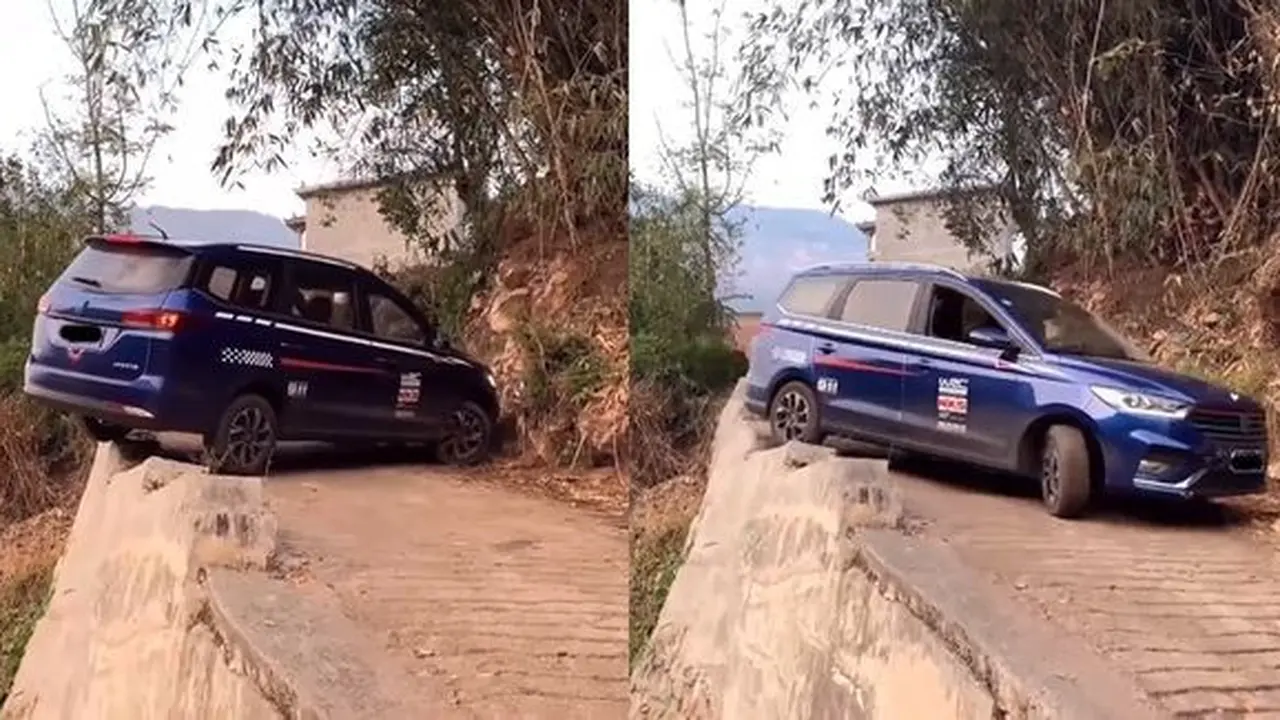 MPV di tepi jurang