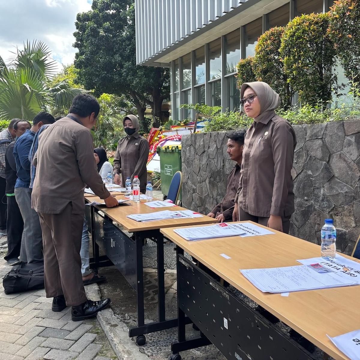 Pelamar PPSU di Balai Kota DKI Jakarta