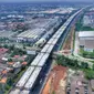 Proyek Jalan Tol Layang Jakarta-Cikampek II atau Japek II Elevated. Dok PUPR