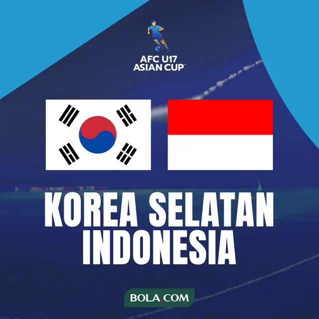 Piala Asia U-17 - Korea Selatan U-17 Vs Timnas Indonesia U-17