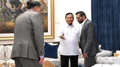 Presiden Prabowo Terima Kunjungan Direktur FBI