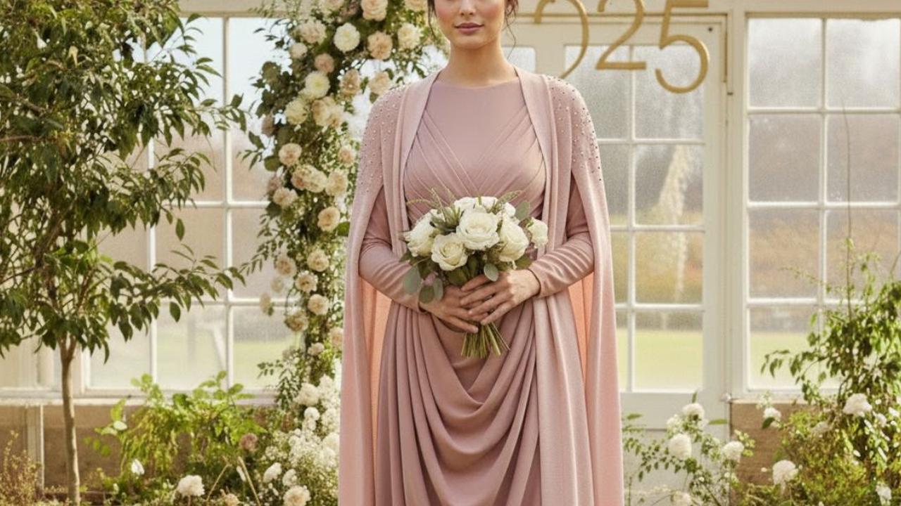 Ilustrasi Baju Bridesmaid Cardigan