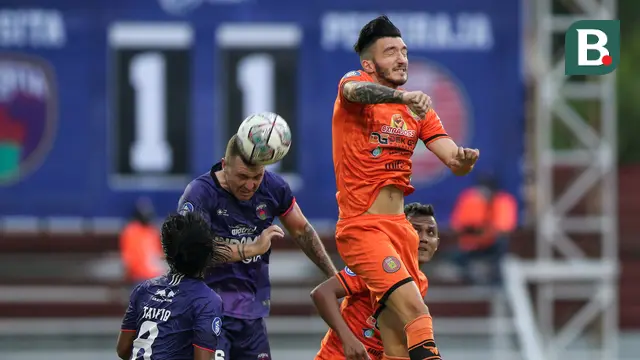 Foto: Paulo Henrique Cedera, Persiraja Ditahan Imbang Persita 1-1 dalam Pekan ke-7 BRI Liga 1