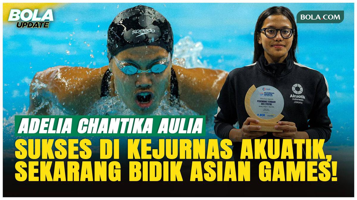 Adelia Chantika Bidik Asian Games dan Youth Olympic, Usai Bersinar di Kejurnas Akuatik 2026