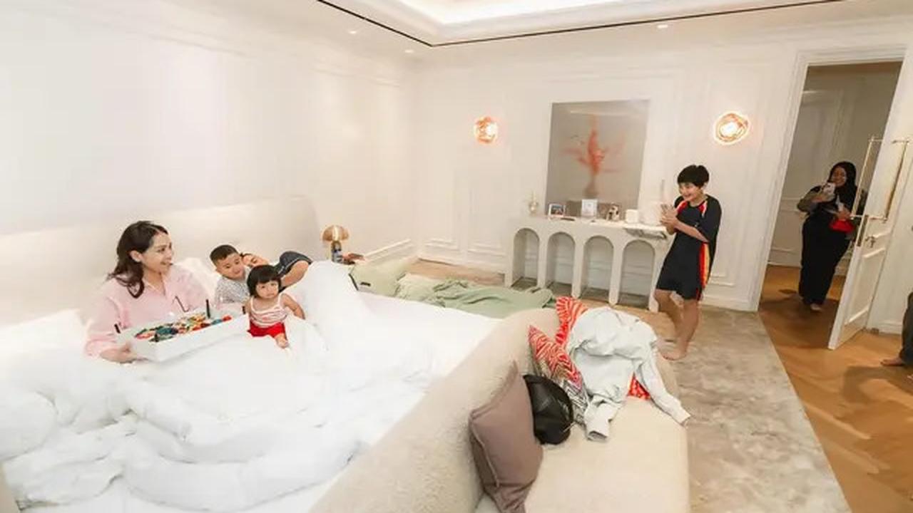 7 Potret Kamar Raffi Ahmad dan Nagita Slavina, Nuansanya Putih Mirip Hotel