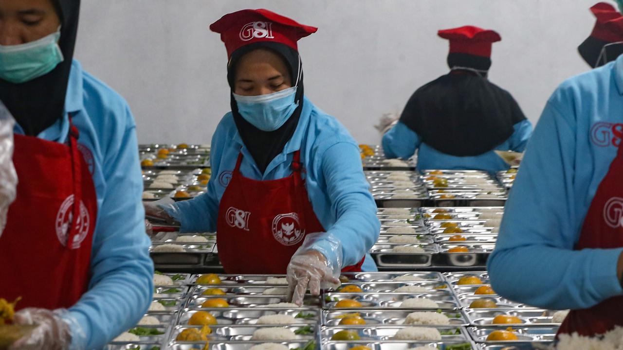 Dapur Makan Bergizi Gratis di Depok