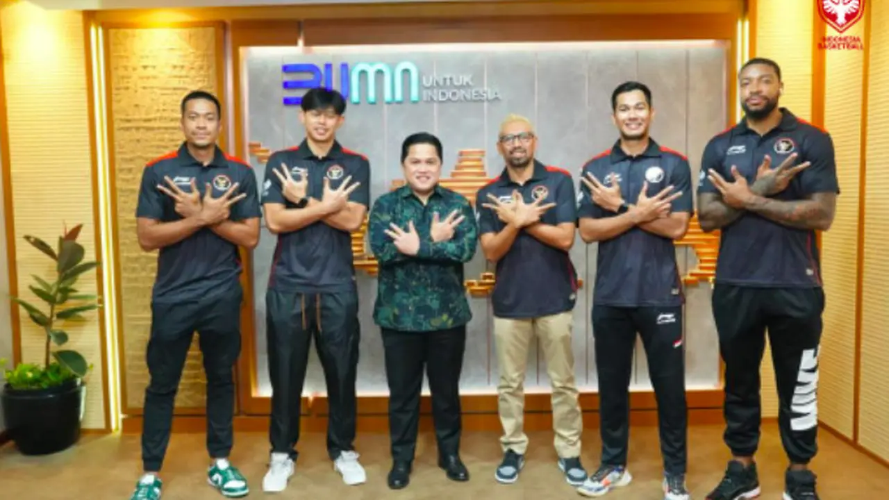 Timnas Bola Basket 3x3 Indonesia Putra