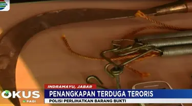 Bom low explosive ini dirakit oleh terduga teroris GL yang merupakan penyerang Mapolres Indramayu.