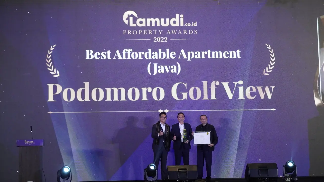 Berbagai proyek unggulan dari pengembang properti Agung Podomoro meraih empat penghargaan dalam ajang Lamudi Property Awards 2022. (Dok Agung Podomoro)