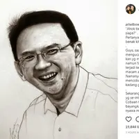 Ari Wibowo mengajak publik untuk mendoakan agar rumah tangga Ahok rukun kembali (Instagram/@ariwibowo_official)