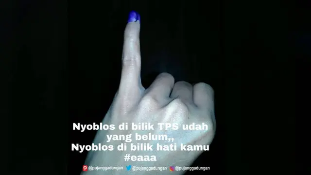 Momen Pilkada ini rupanya jadi ajang meme-meme lucu yang bermunculan.