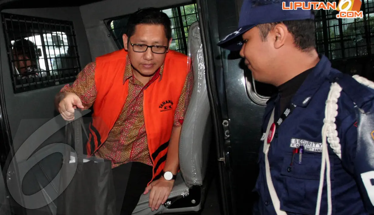 Mantan Ketua Umum Partai Demokrat Anas Urbaningrum kembali diperiksa Komisi Pemberantasan Korupsi (KPK) (Liputan6.com/Faisal R. Syam)