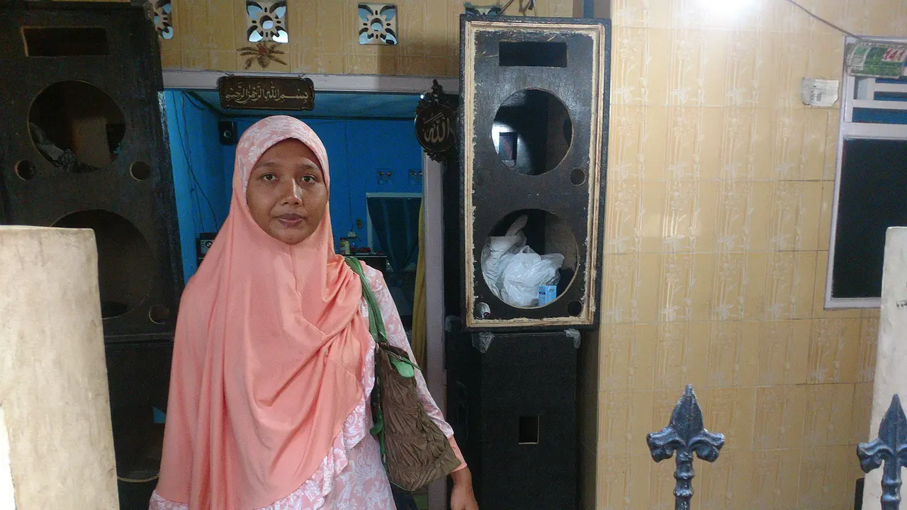 Siti Jubaida, istri pria yang dibakar hidup-hidup
