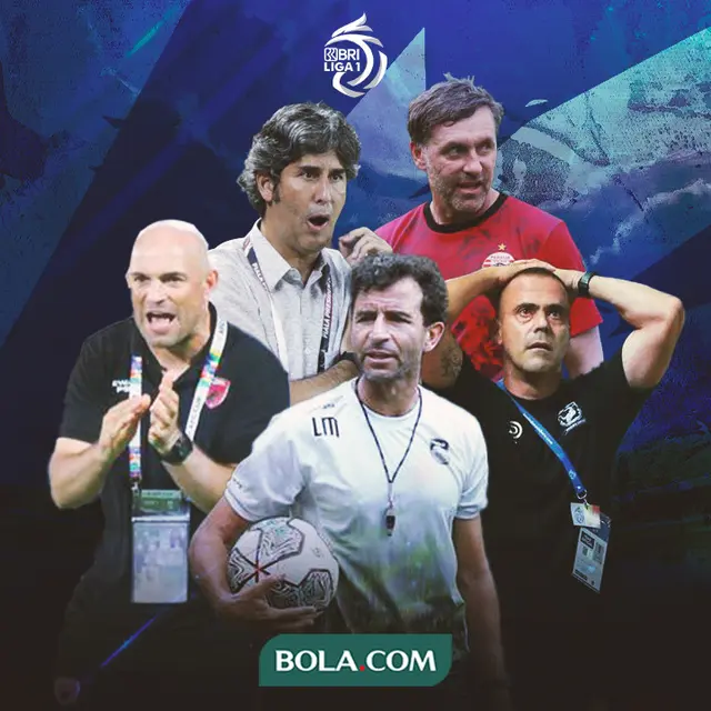 Liga 1 - Bernardo Tavares, Fabio Lefundes, Stefano Cugurra, Thomas Doll, Luis Milla